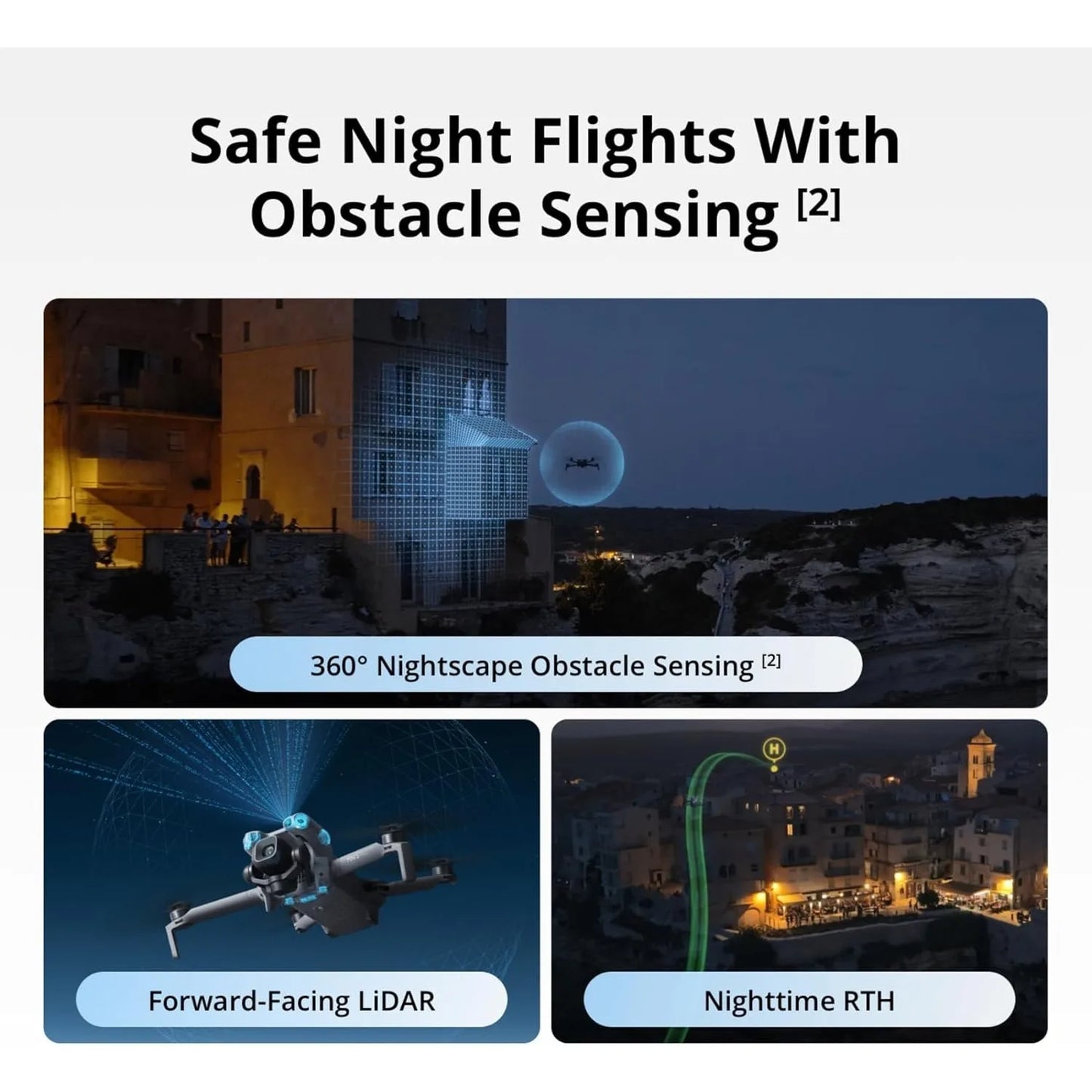 DJI Mini 5 Pro Drone For Creators With 4K 1 Inch CMOS Camera Omnidirectional Sensing Smart Tracking RC 2 Included