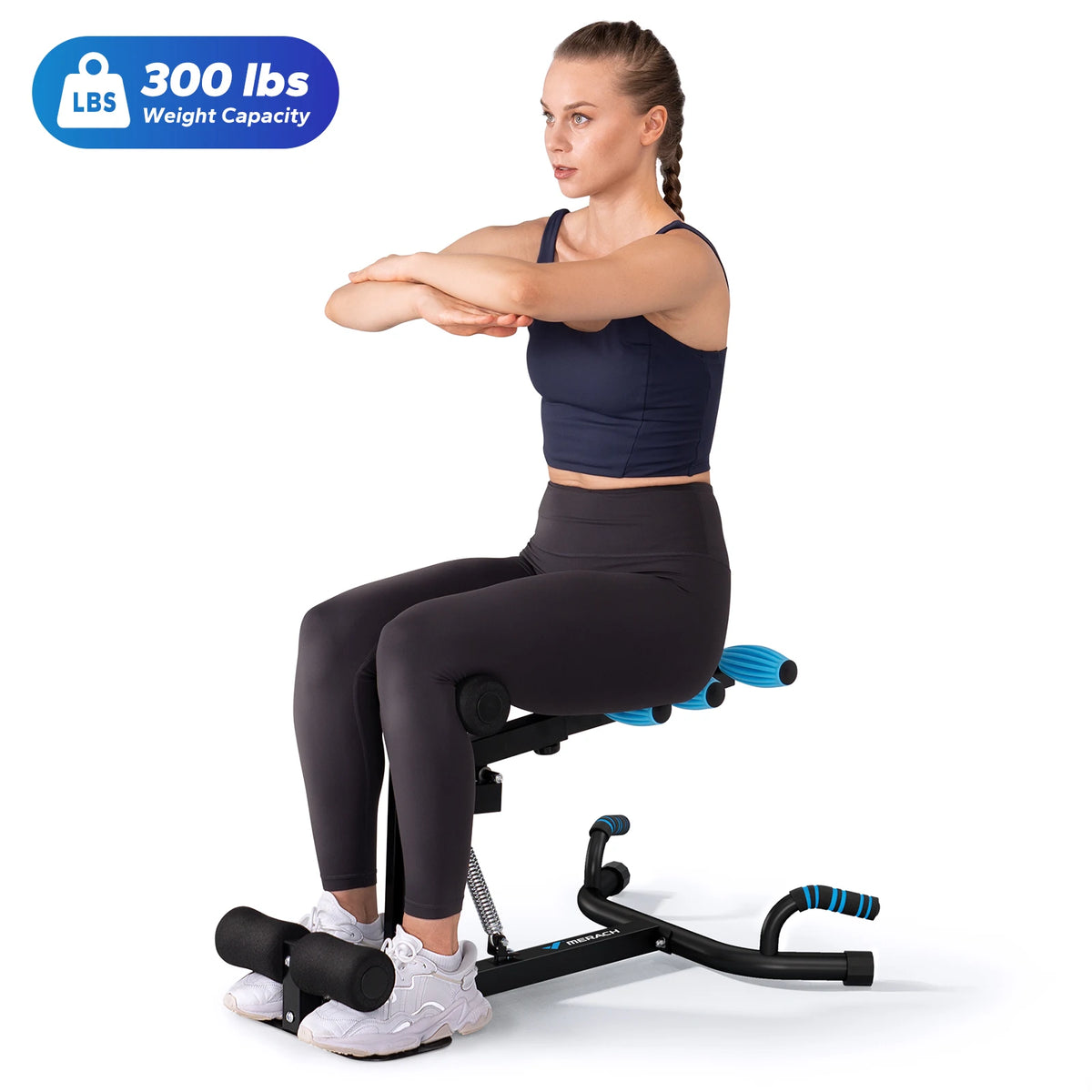 MERACH Multifunctional Deep Squat Trainer for Core Abs and Legs