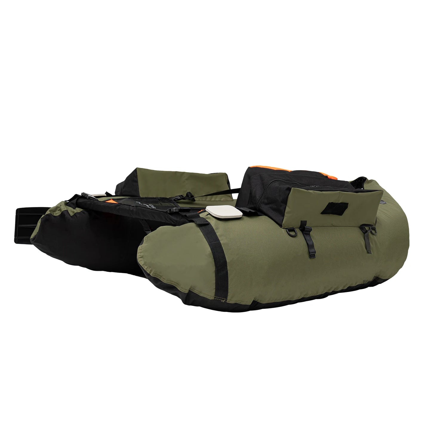 Inflatable Fishing Boat Portable Lightweight Raft for Ocean Lake River Adventurers