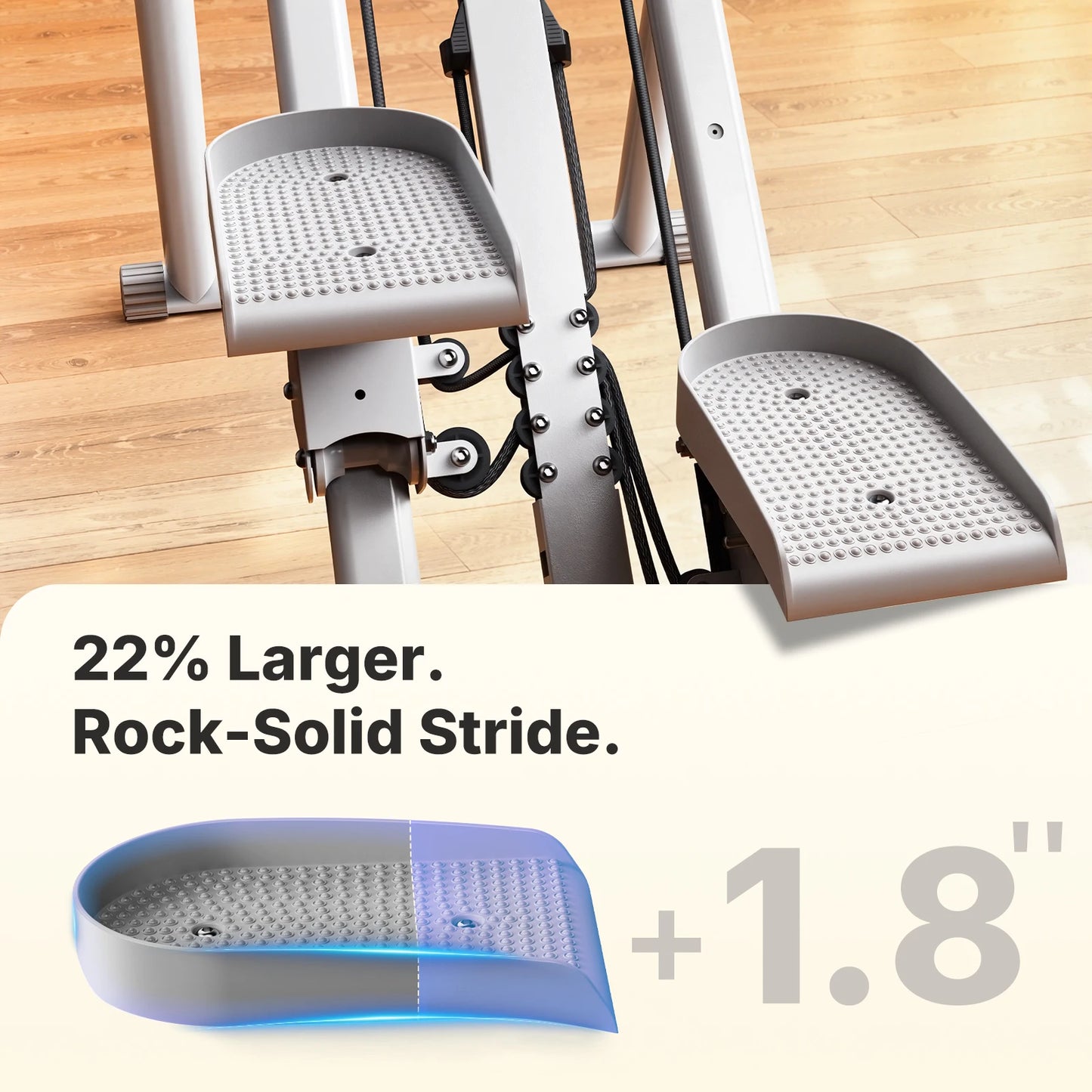 Merach Foldable Stair Stepper And Vertical Climber With Adjustable Resistance