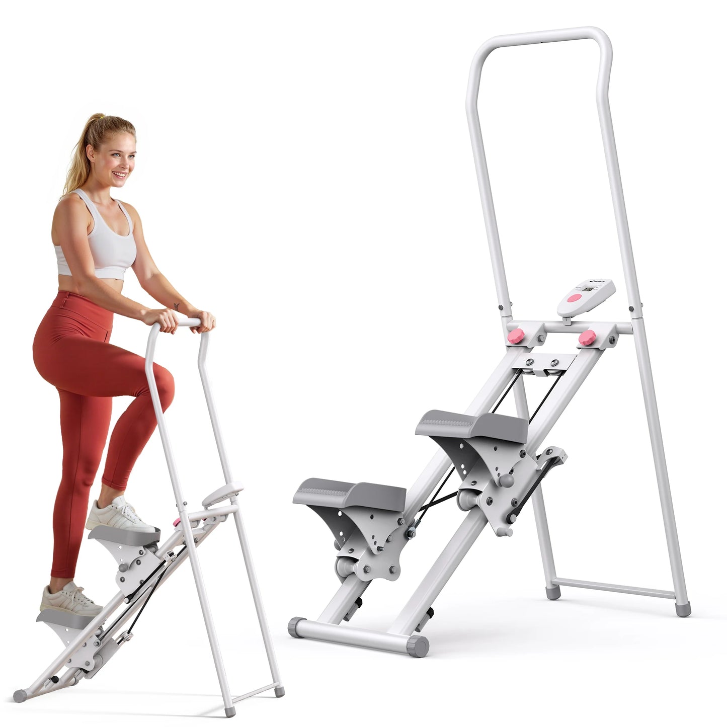 Merach Compact Folding Stair Stepper For Full Body Training