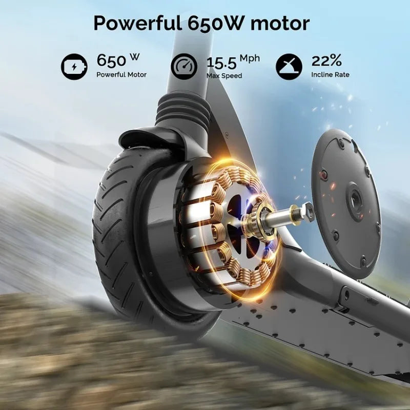 G-CYCLE L85 650W Electric Scooter With Dual Brakes