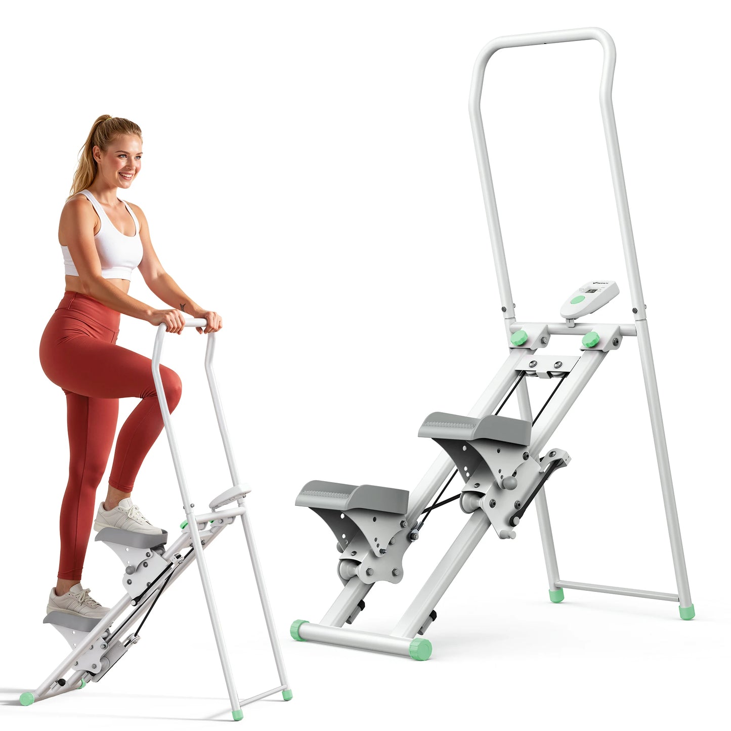 Merach Compact Folding Stair Stepper For Full Body Training