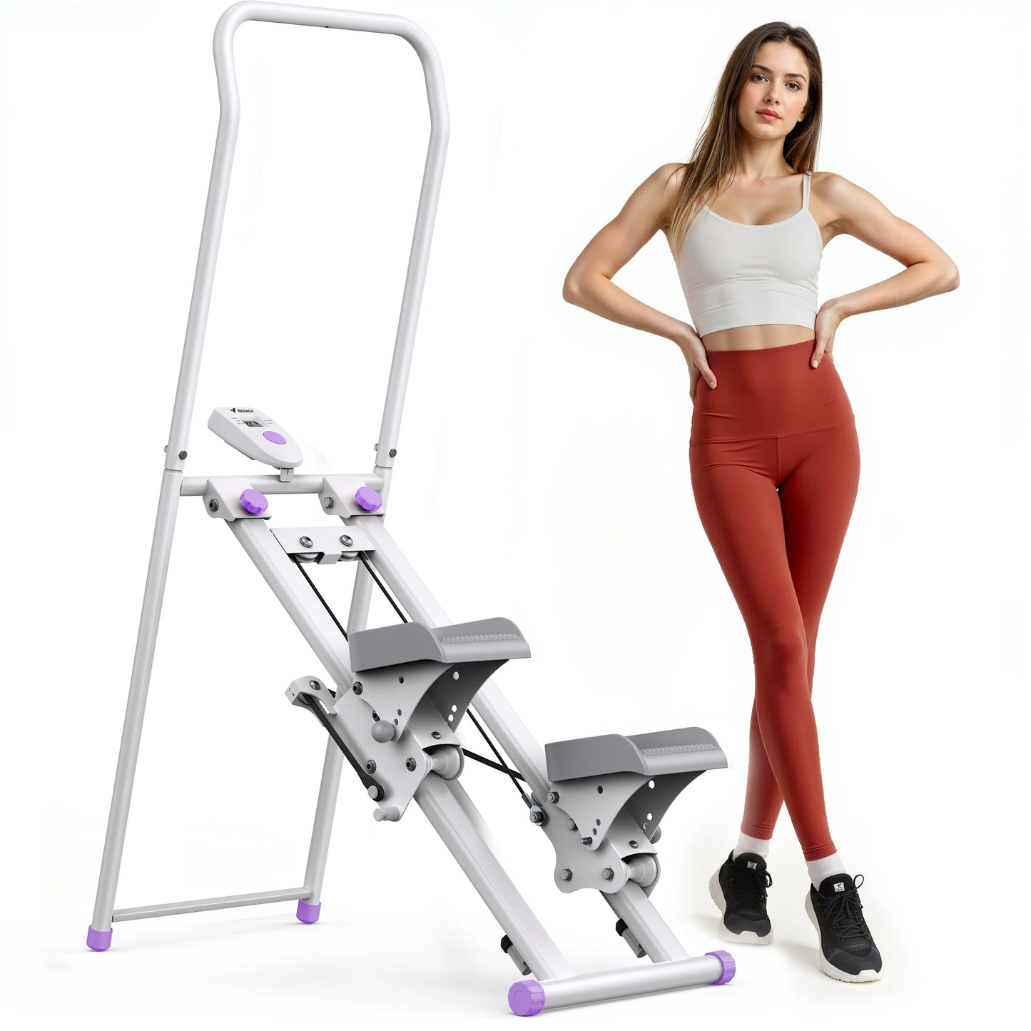 Merach Compact Folding Stair Stepper For Full Body Training