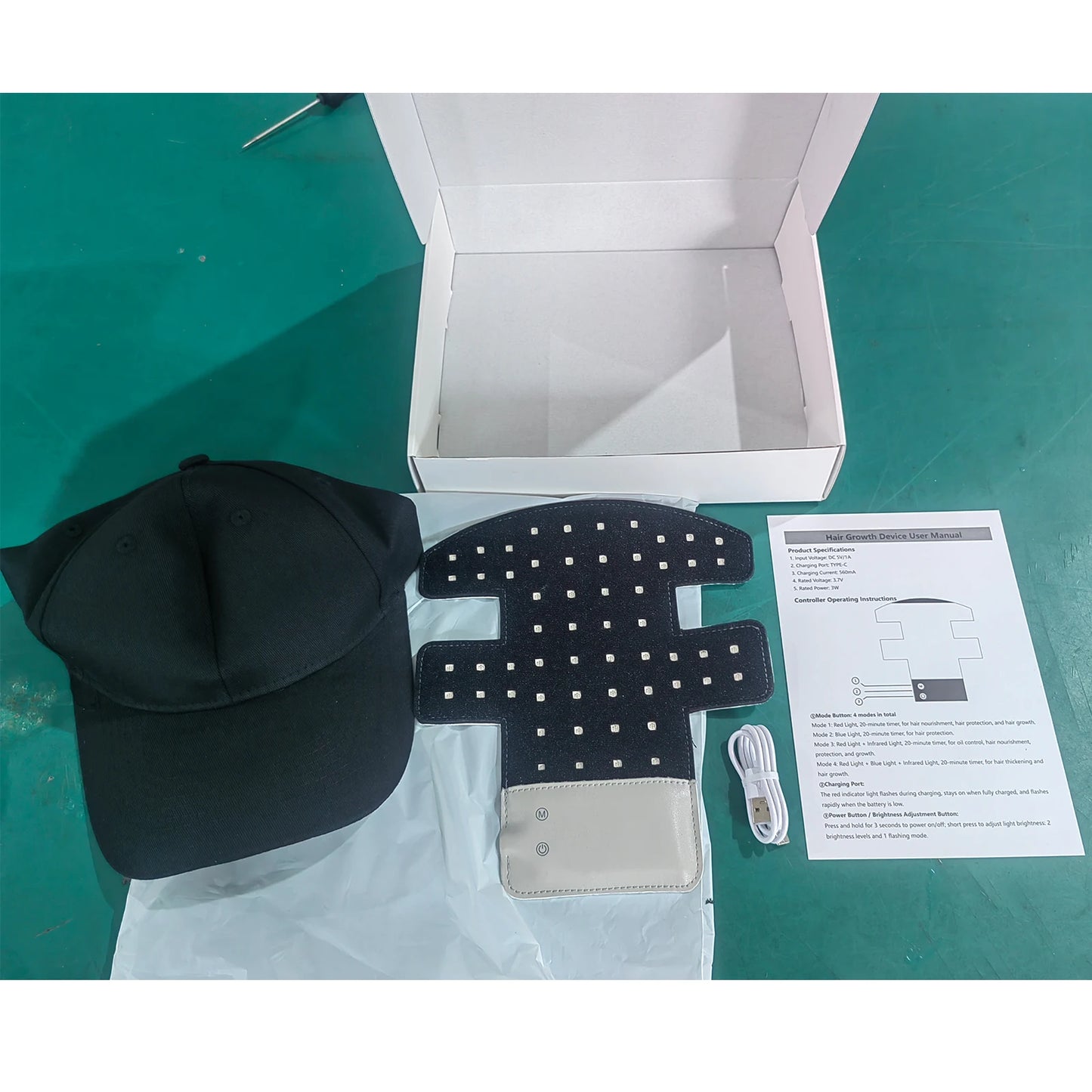 Jitesy LED Hair Growth Cap Portable Infrared Light Therapy