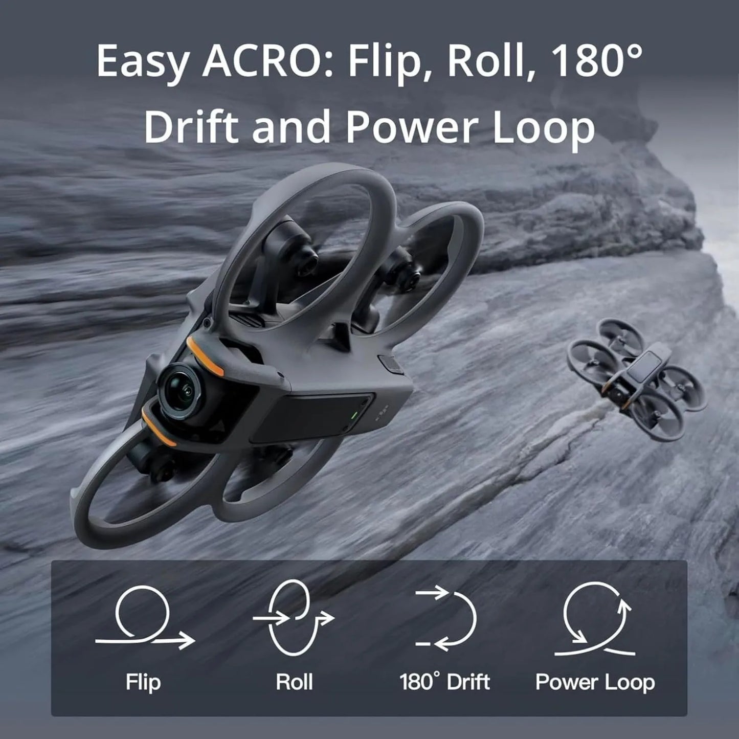 DJI Avata 2 FPV Drone Fly More Combo With 3 Batteries 4K Camera Immersive Experience For Adults
