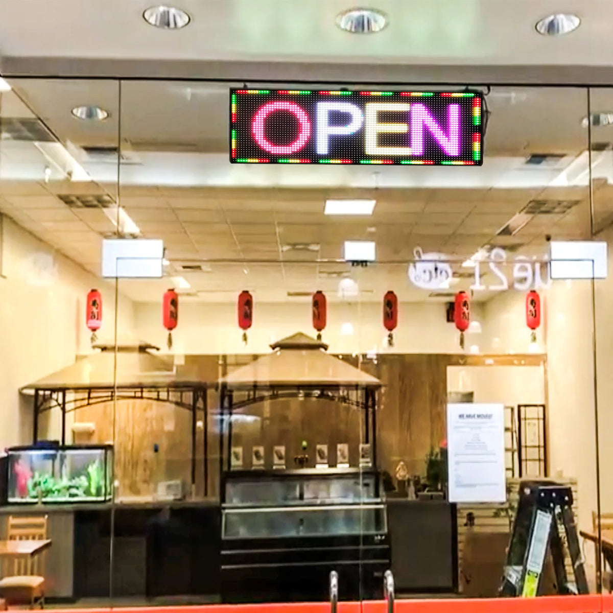 Outdoor LED Electric Message Board With Moving Text Display