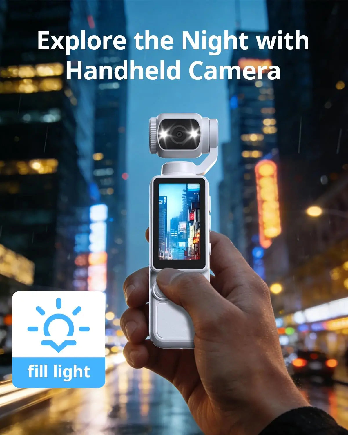 W&O Portable 1MP Camera With 4K Video And 16x Zoom