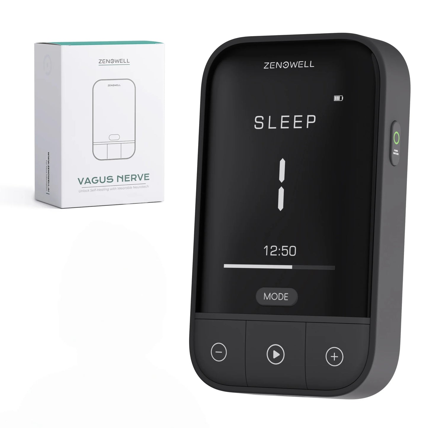 Zenowell Vita Ear Worn Vagus Nerve Stimulator For Calm Sleep