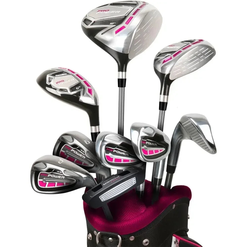 Premium Women's Golf Set With Stand Bag For Right Handed