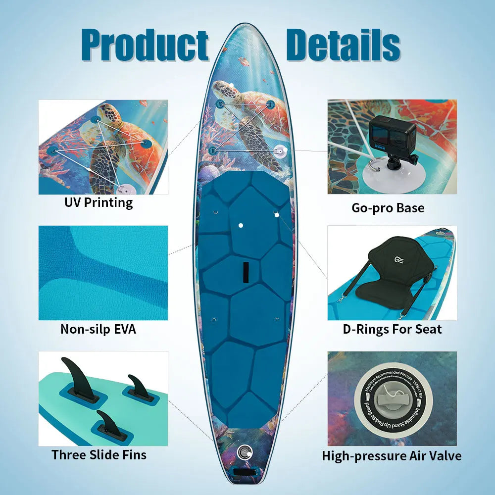 InnoExpo Inflatable SUP Board Non Slip Premium for Adults