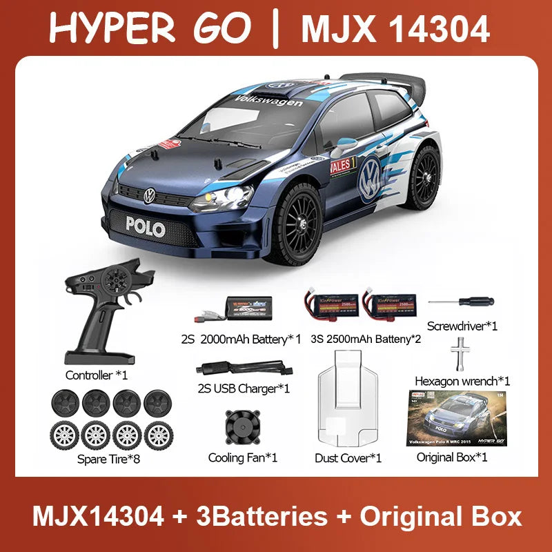 Jyscend Hyper Go RC Drift Car With Gyroscope High Speed Remote Control Toy For Kids Volkswagen Gift
