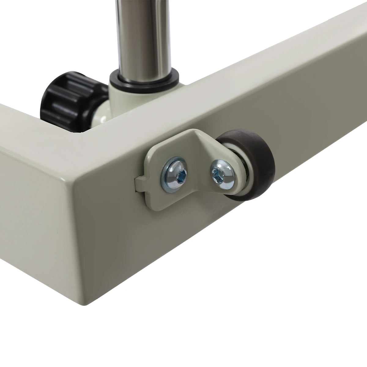 Grey Modern Folding Pilates Machine Dip Stands Floor‑Mounted Need Assembly 120kg Max Load For Home Gym Fitness