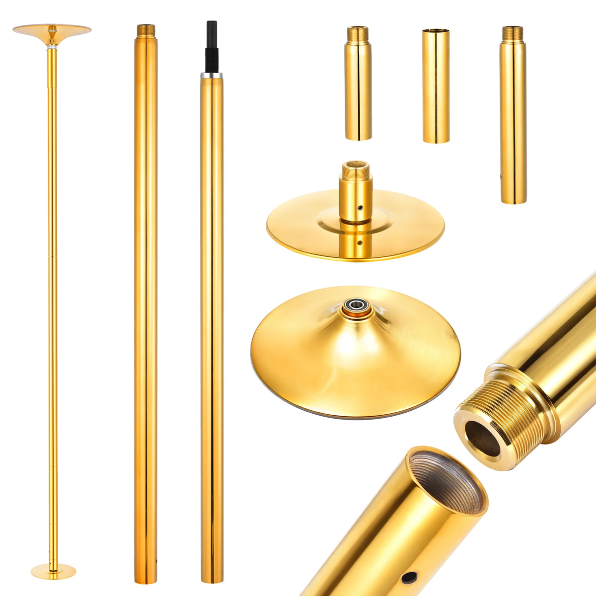 Portable Removable Dance Pole for Home Fitness and Training