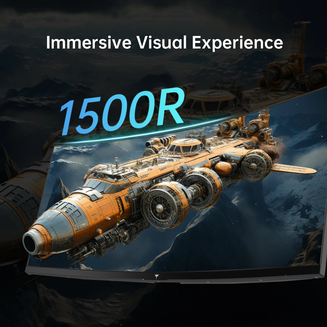 KTC Curved Ultrawide Gaming Monitor 3440x1440p 165Hz Freesync Gsync
