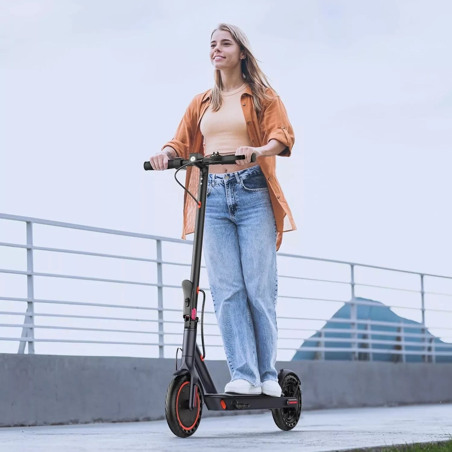 Ladped Electric Scooter LP60 350W Folding 19 MPH Max Speed 16 Miles Range For Adults
