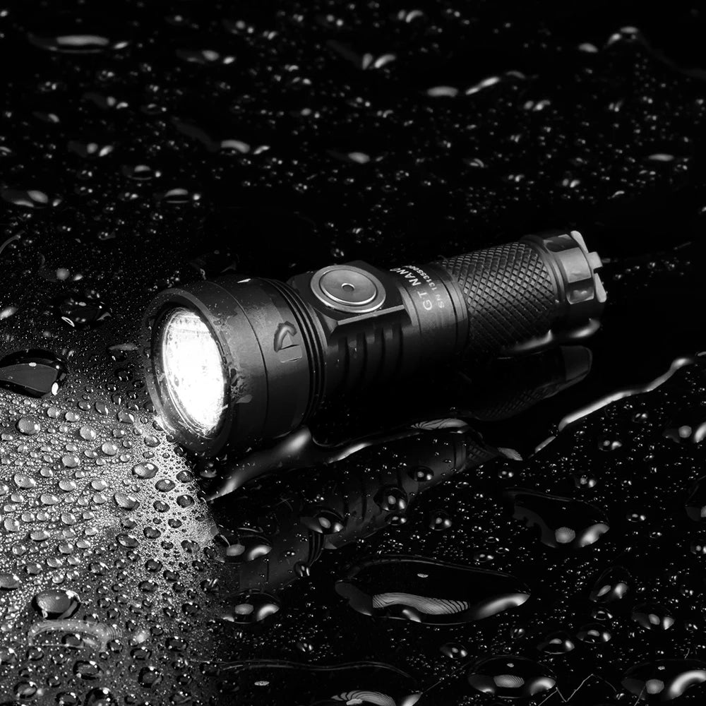 Lumintop GT Nano USB Rechargeable EDC Flashlight Outdoor Hiking Keychain