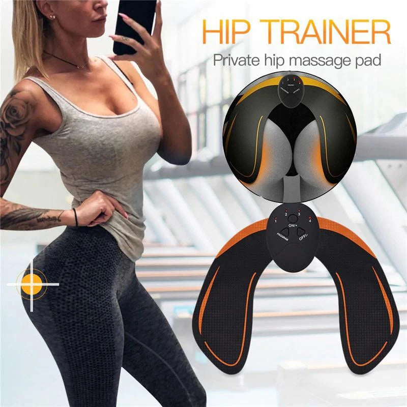 Wireless Hip Trainer Muscle Stimulator For Glute And Abdominal Toning