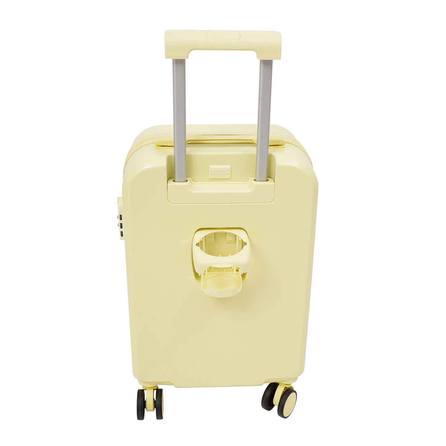 Abs Rolling Luggage With Spinner Casters And Telescopic Handle