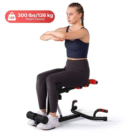 Adjustable Deep Squat Machine for Glutes Core and Leg Workouts