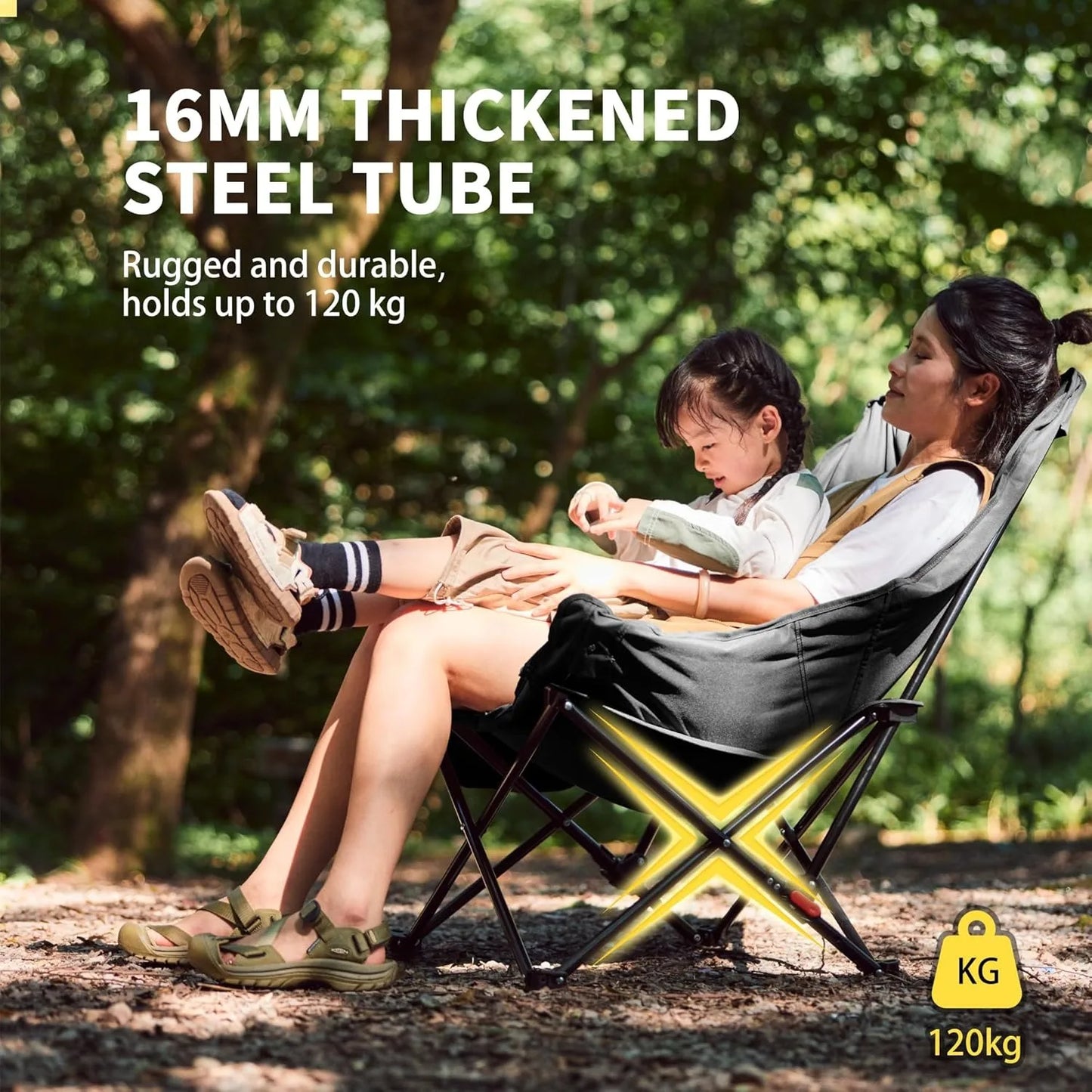 Naturehike Sea Star Recliner Folding Camp Chair for Outdoor Relaxation