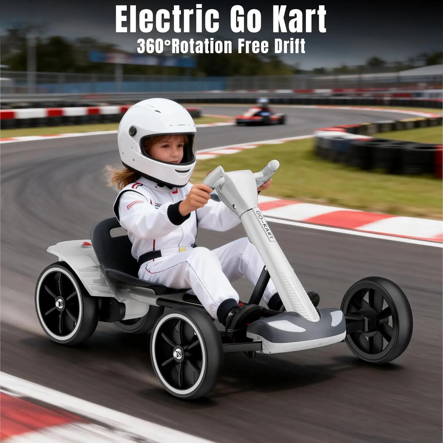 Foldable Remoto Electric Go Kart With Bluetooth