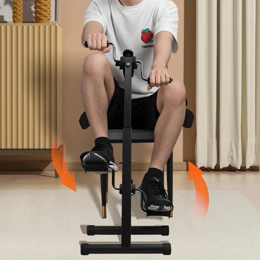 Adjustable Hand And Leg Pedal Exerciser For Seniors Fitness Training