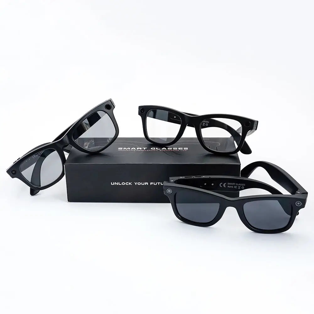 SANVNET GS4 MAX Smart Eyewear 8MP Camera Sunglasses With AI