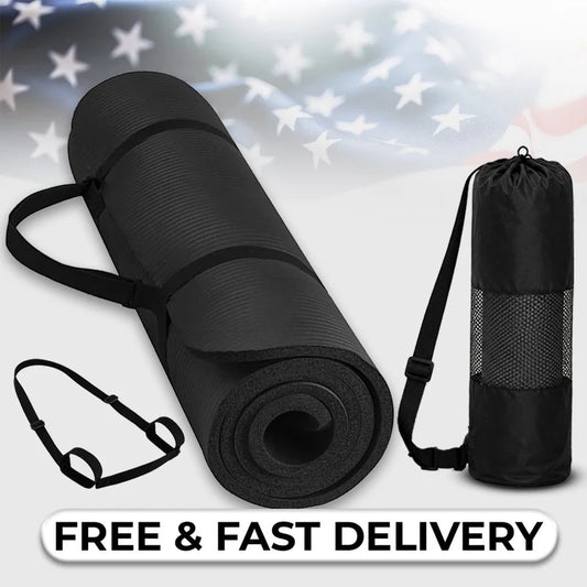 Extra Thick NBR Foam Yoga Mat For Non Slip Workouts
