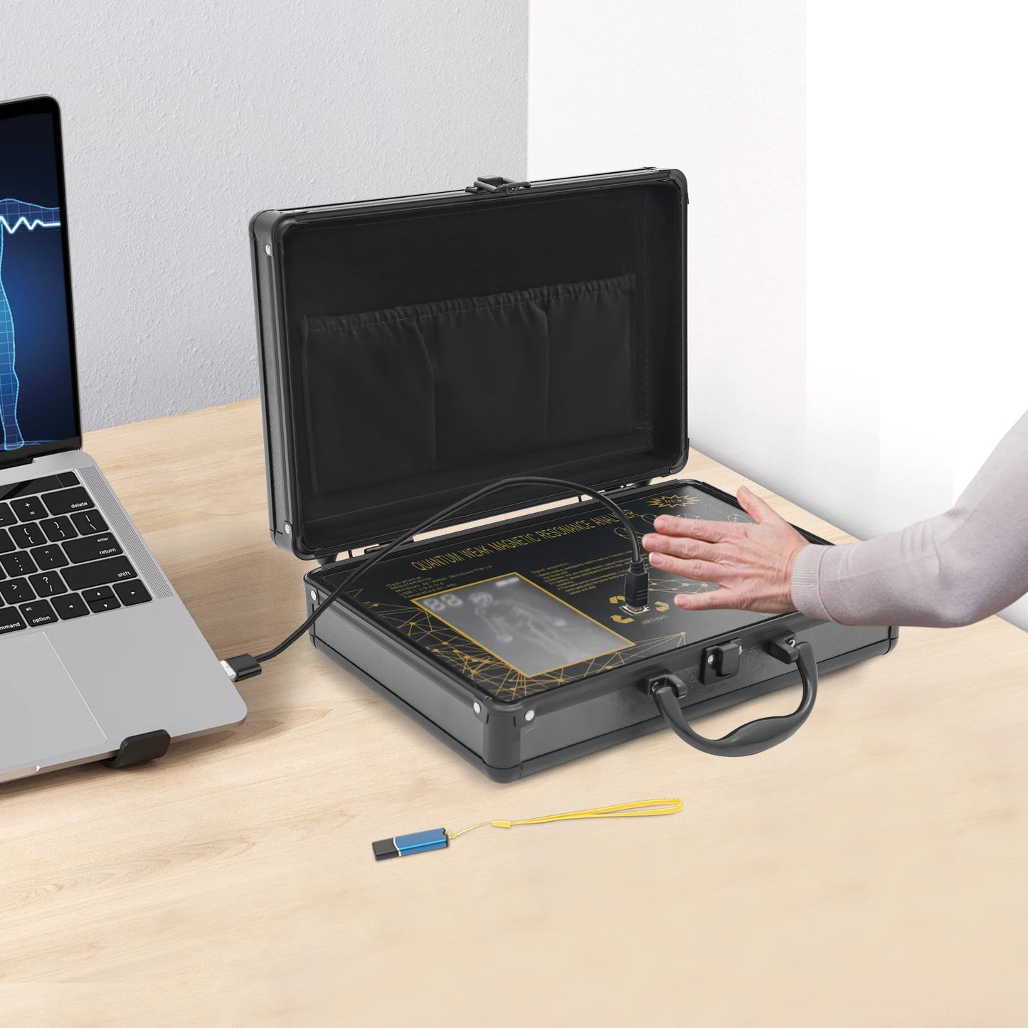 Bymaocar Quantum Magnetic Body Scanner Health Analyzer