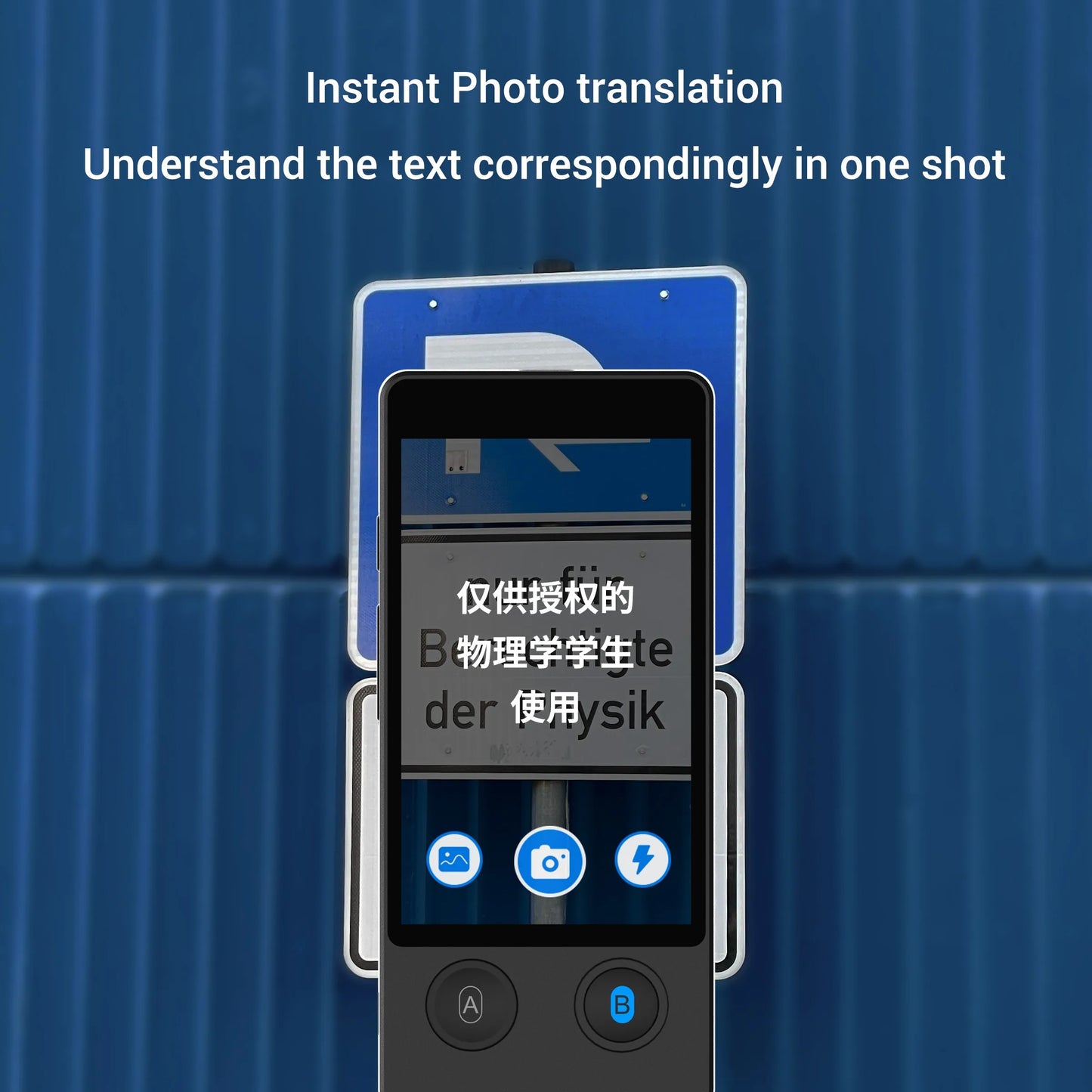 Wooask W12 Translator Two Way Real Time Voice Translation Device 144 Languages