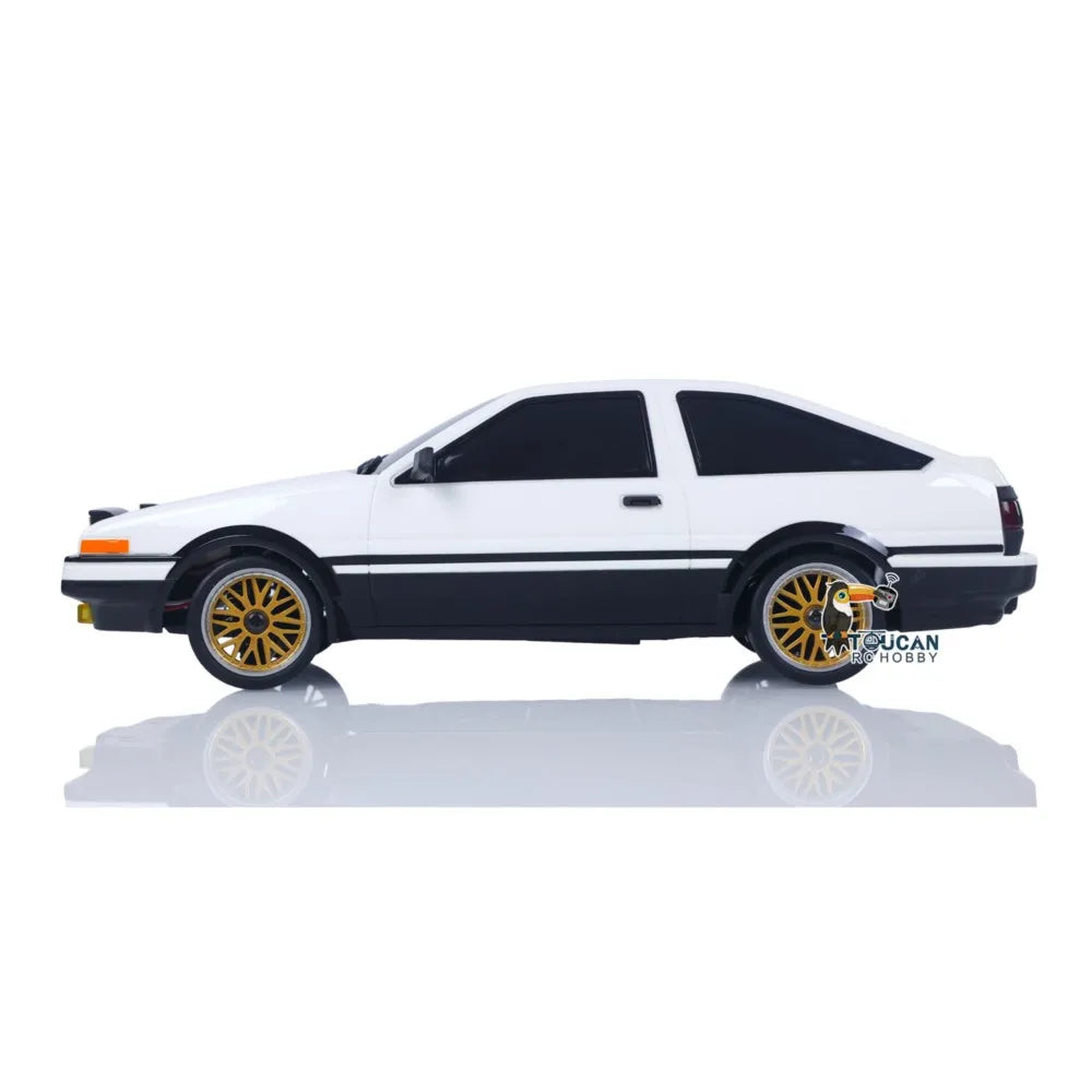 RC Drift Car LD1801 AE86 Style With Gyro Flip Light High Speed Remote Control For RC Enthusiasts