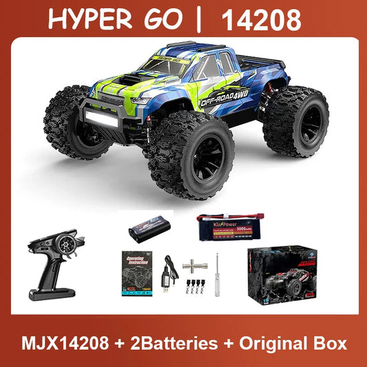 Jyscend Hyper Go MJX 1 14 Scale RC Car Brushless 41 To 53 KMH 4WD Off Road Hobby Toy