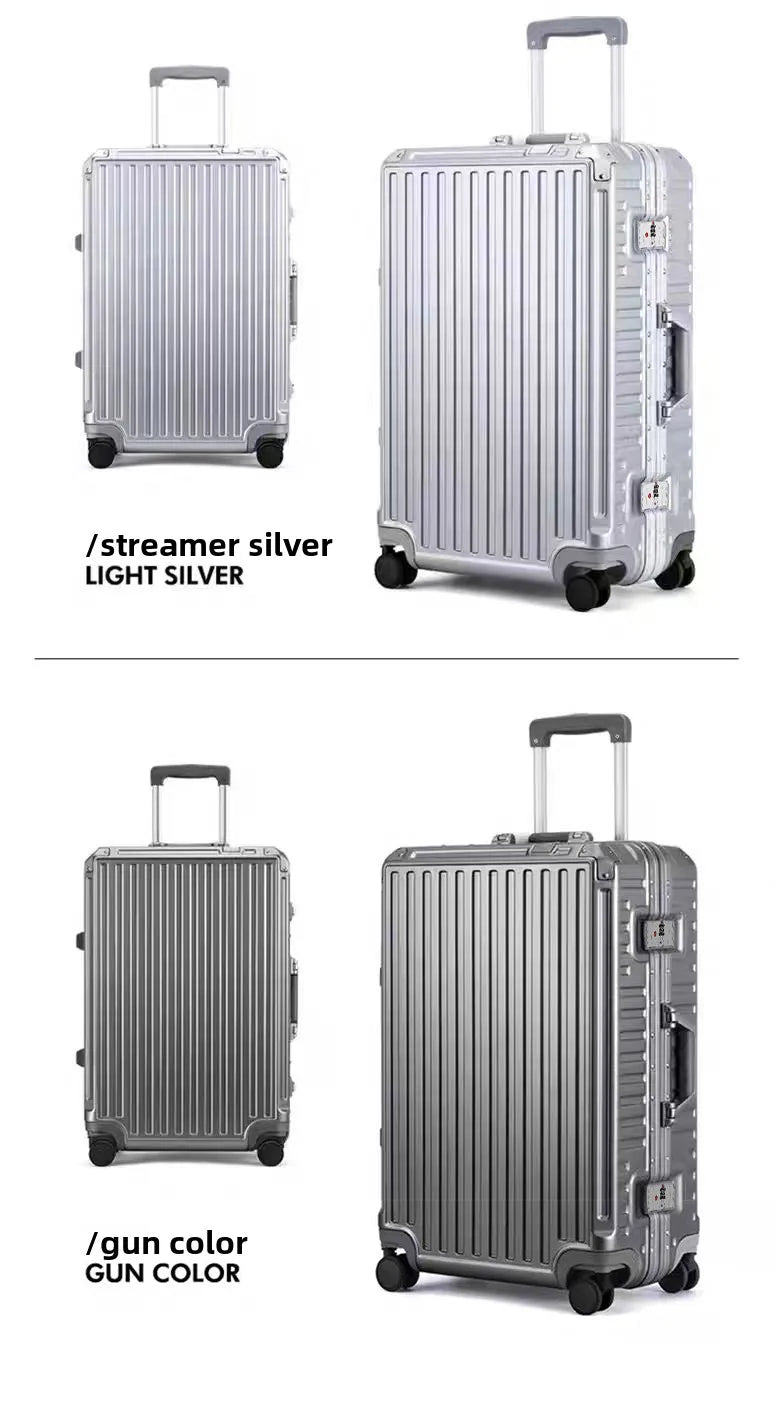 Durable Polycarbonate Luggage Set Two Piece With Universal Wheels
