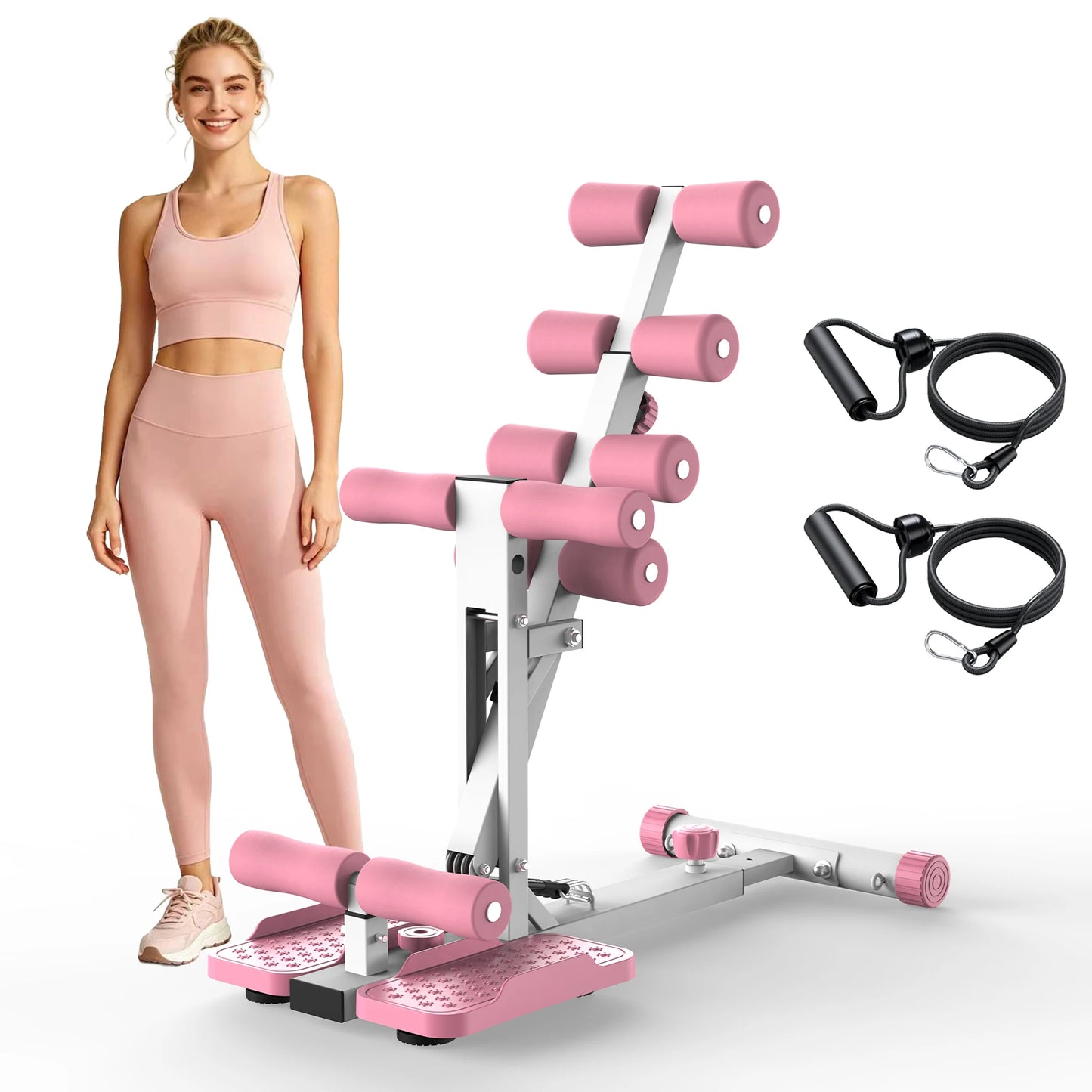 Deep Squat Machine With Resistance Bands Glute Core Trainer