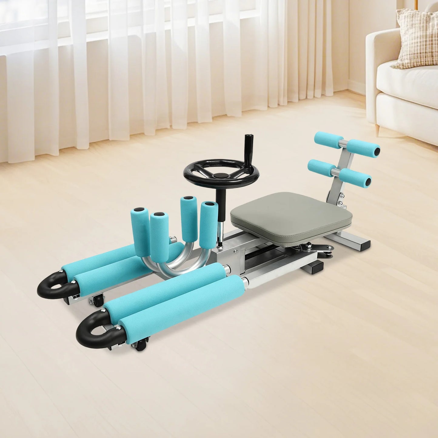 Heavy Duty Adjustable Leg Stretcher For Flexibility Training