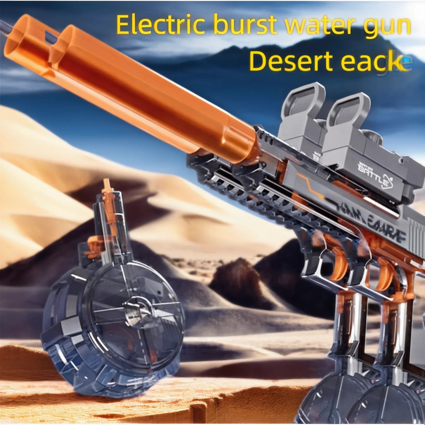 Electric Water Gun For Kids And Adults High Configuration Outdoor Battle Toy With Special Effects
