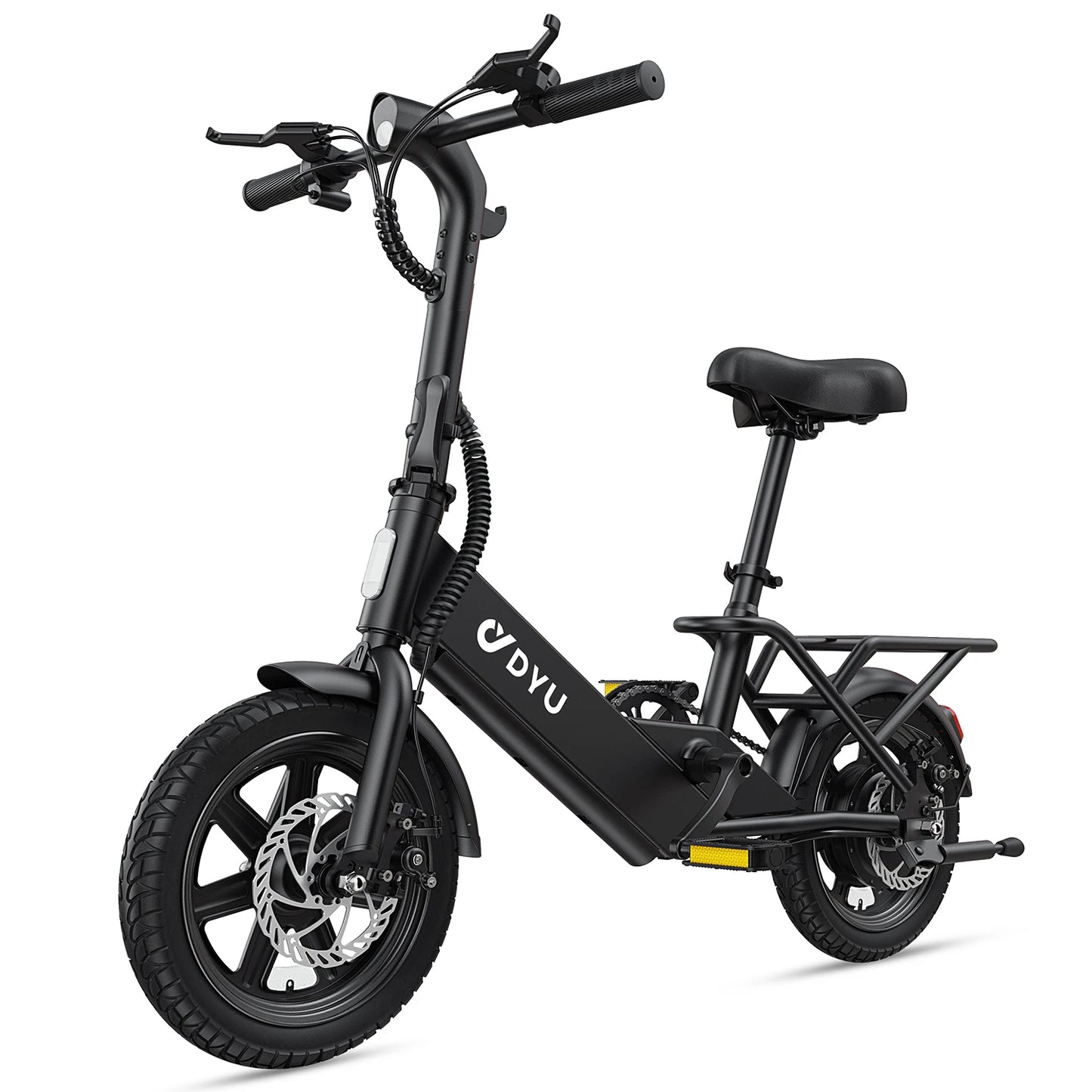 DYU C3 Folding Electric Bicycle 500W Peak Motor 280Wh Battery