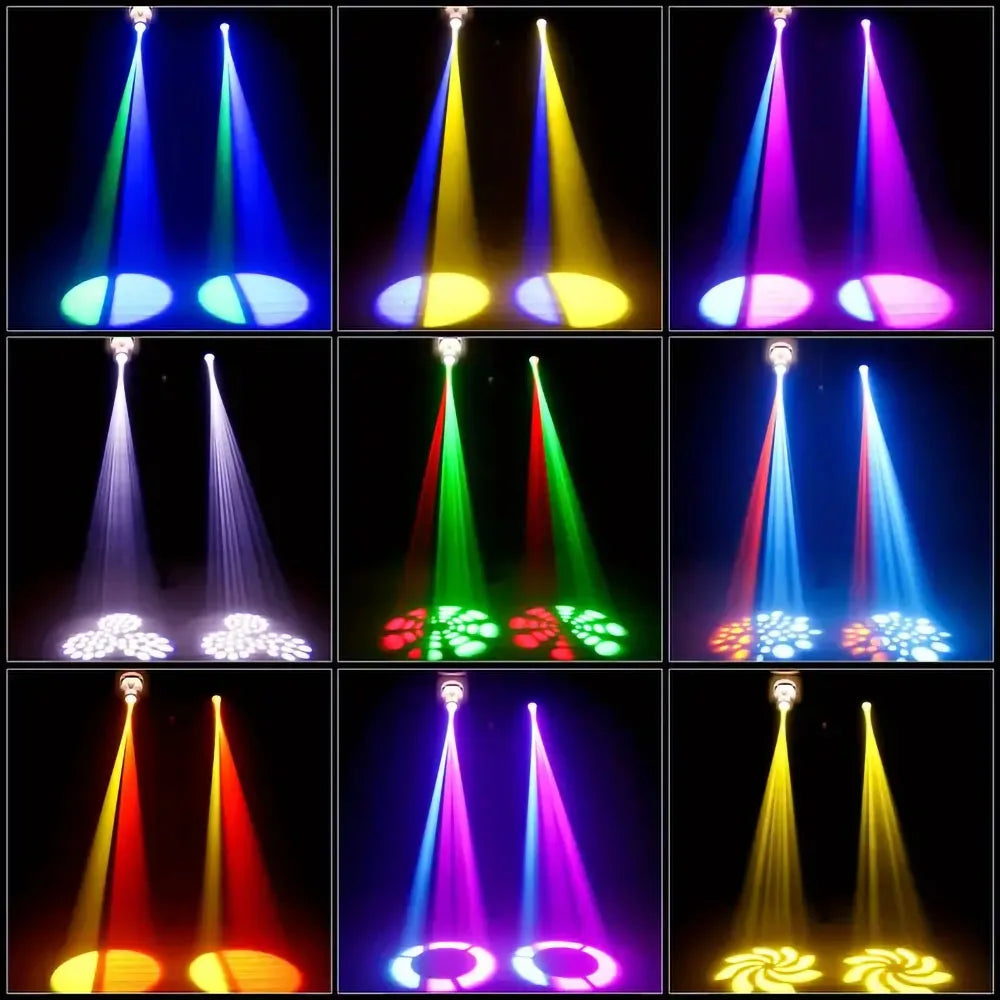 80W LED Moving Head Light DMX512 Gobo Beam Stage Light
