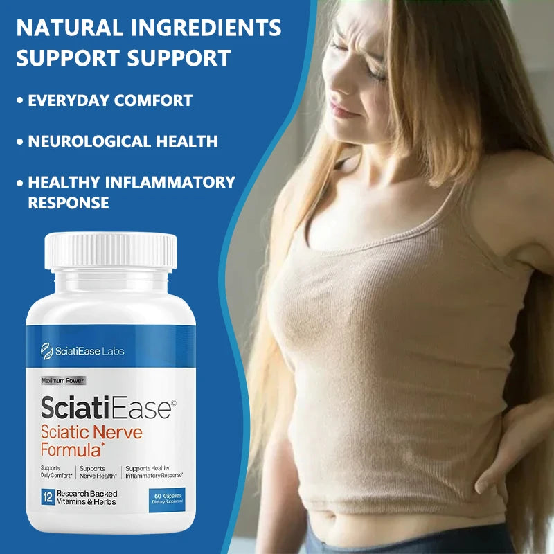 Bunkell Sciatic Nerve Health Support Supplement With PEA B Complex
