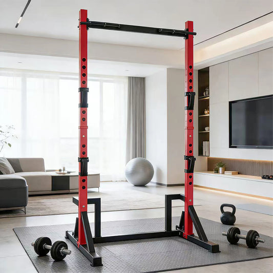 KERDOM Multifunction Power Rack With Pull Up And Dip Station