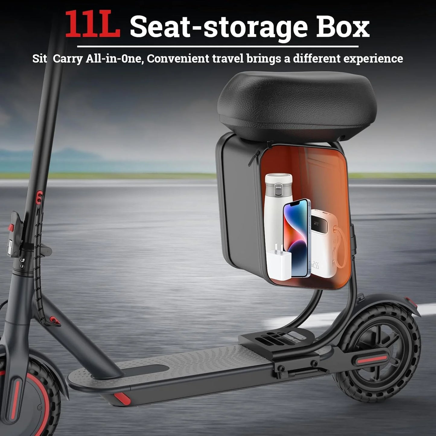 Ladped Lp60 Electric Scooter With Removable Seat