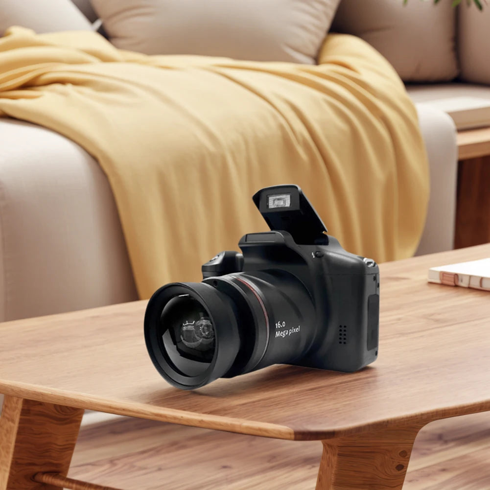 16MP Digital Camera With LCD Vlogging Camera And 16X Digital Zoom