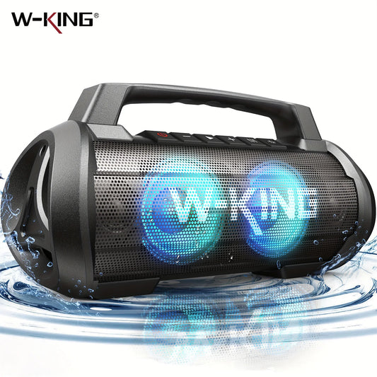 W-King 70W RMS Bluetooth Portable Speaker IPX6 Waterproof With Subwoofer