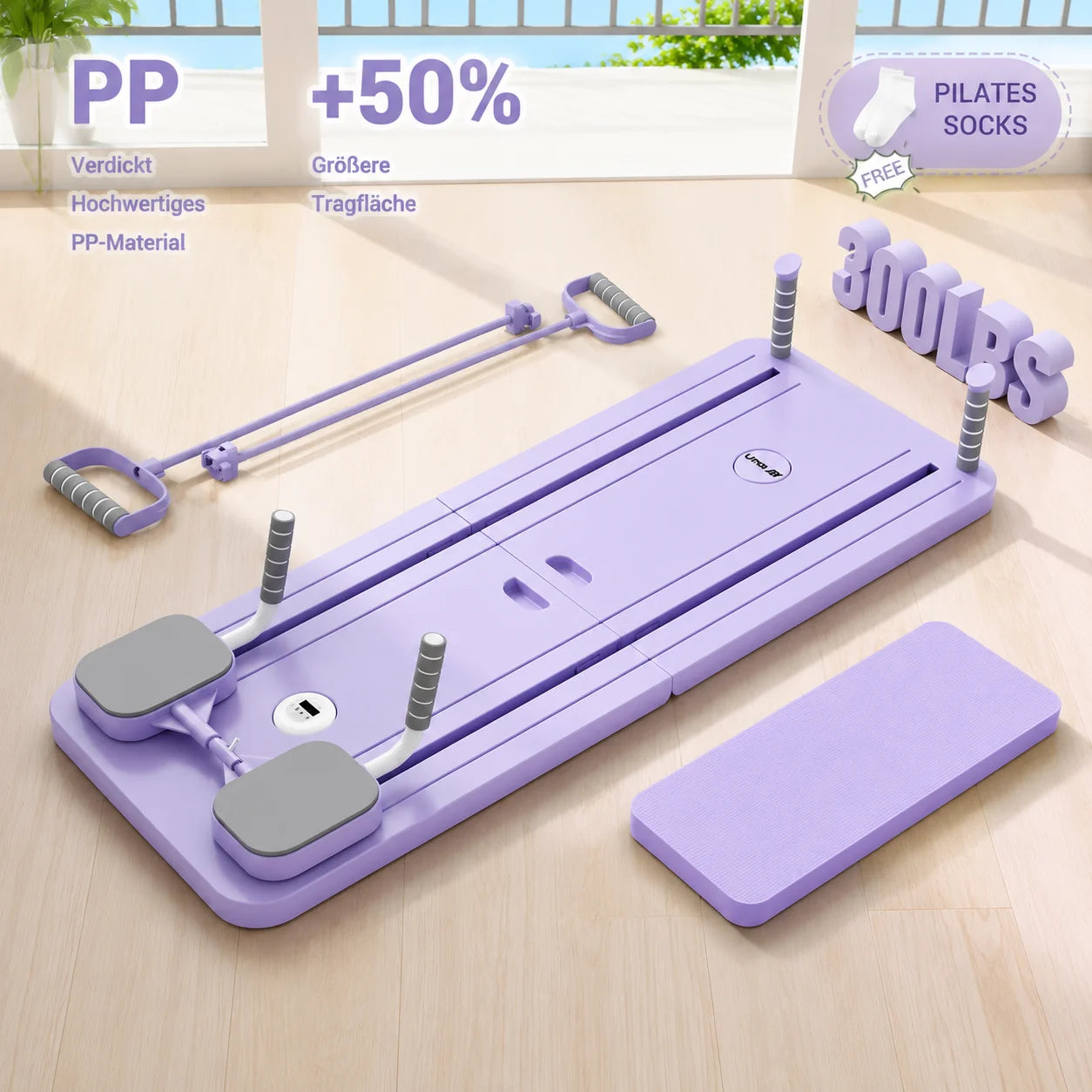 Umay Multifunctional Pilates Board With Timer Foldable Abdominal Trainer