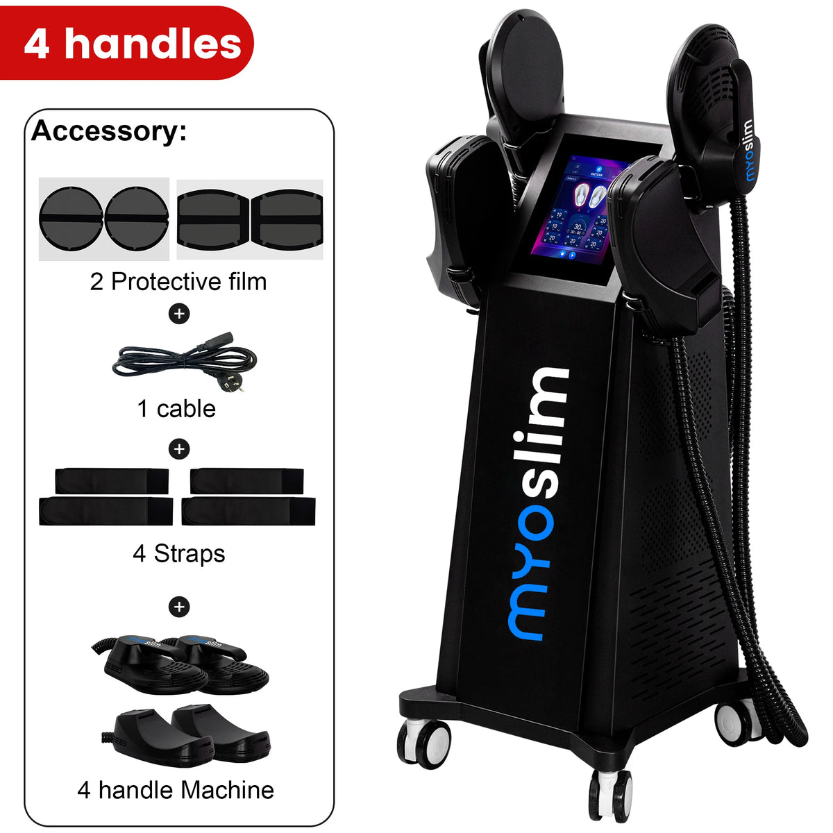 Myoslim RF NEO Slimming Machine EMS Body Sculpting Fat Burning EMSSLIM Nova Weight Loss Electromagnetic Muscle
