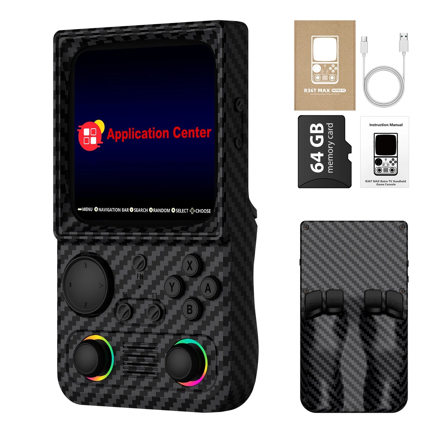 AISLPC R36T MAX Retro TV Handheld Game Console With WiFi