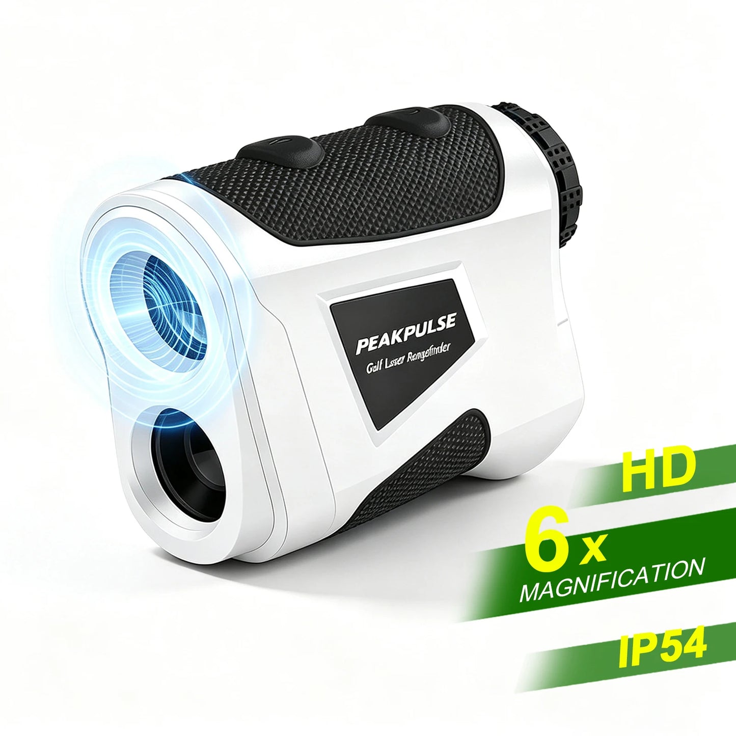 PeakPulse Magnetic Golf Laser Rangefinder With Slope Flag Lock