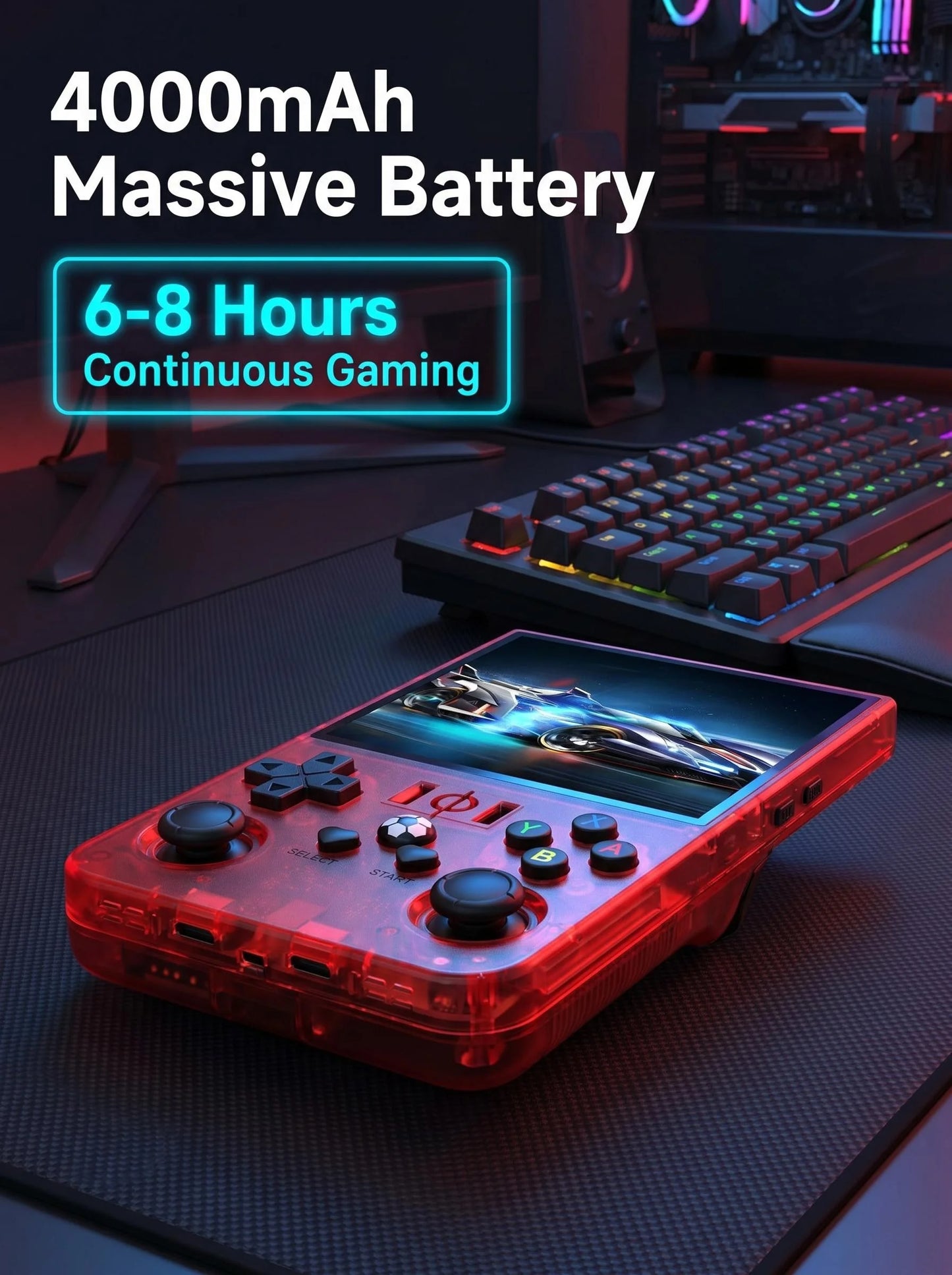 AISLPC R36MAX Retro Handheld Game Console Portable Pocket Player