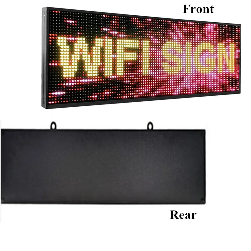 Outdoor LED Electric Message Board With Moving Text Display